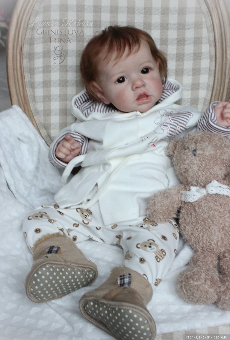 Я к Вам снова с Саскией. Кукла реборн Гринистовой Ирины