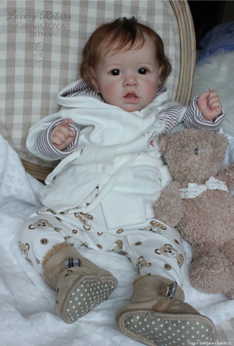 Я к Вам снова с Саскией. Кукла реборн Гринистовой Ирины