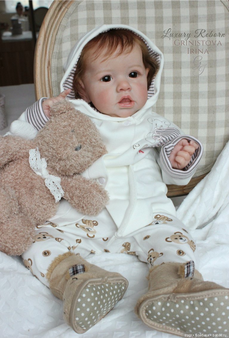 Я к Вам снова с Саскией. Кукла реборн Гринистовой Ирины (фото 10)
