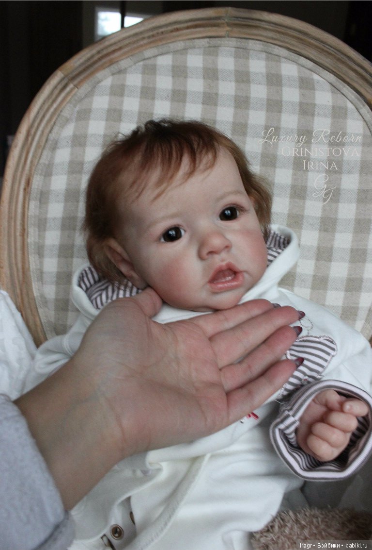 Я к Вам снова с Саскией. Кукла реборн Гринистовой Ирины