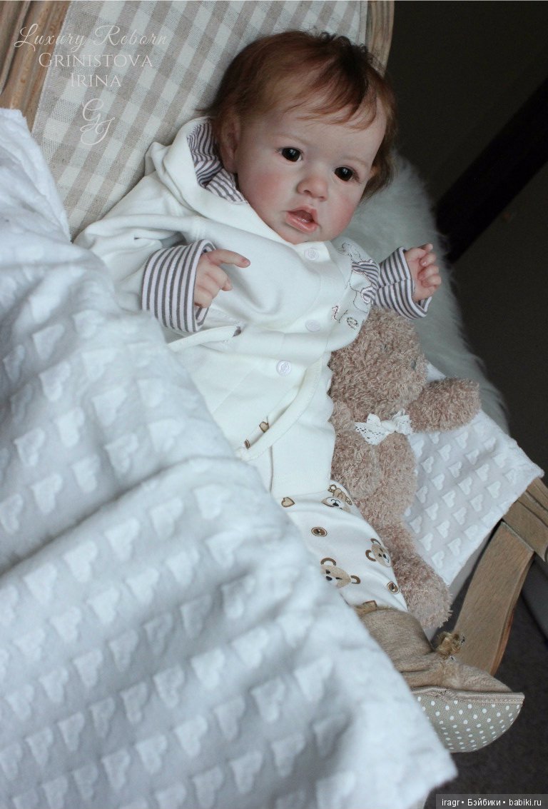 Я к Вам снова с Саскией. Кукла реборн Гринистовой Ирины