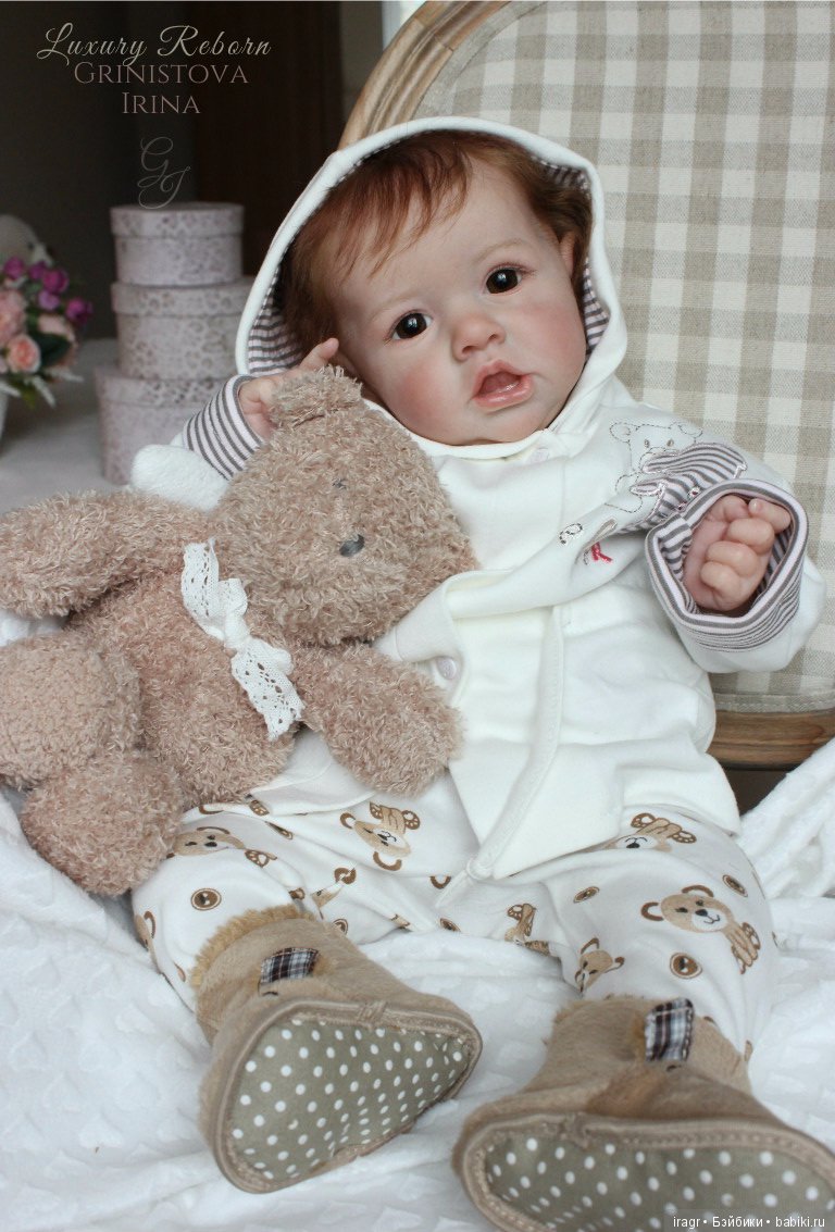 Я к Вам снова с Саскией. Кукла реборн Гринистовой Ирины (фото 9)