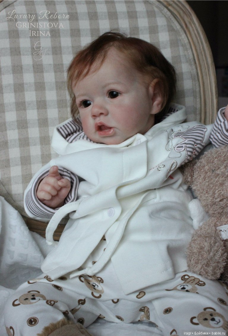 Я к Вам снова с Саскией. Кукла реборн Гринистовой Ирины