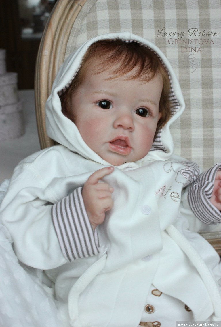Я к Вам снова с Саскией. Кукла реборн Гринистовой Ирины