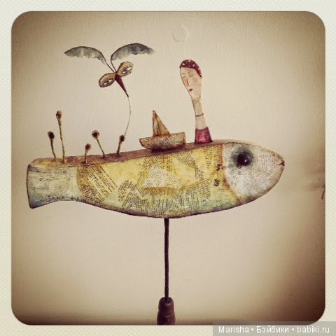 Uliana Billini. Работы из папье маше (фото 5)