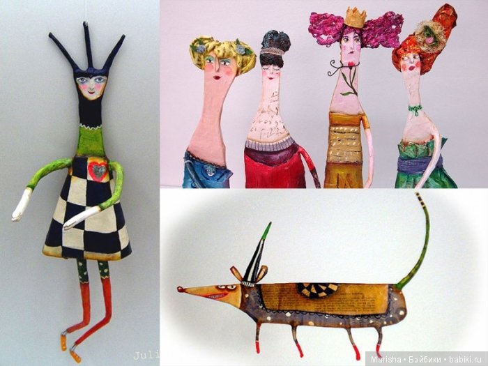 Uliana Billini. Работы из папье маше