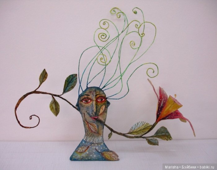 Uliana Billini. Работы из папье маше