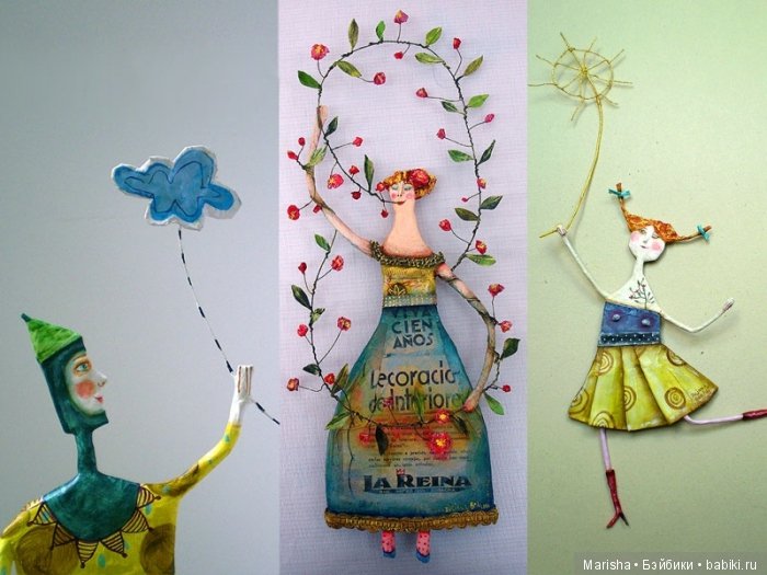 Uliana Billini. Работы из папье маше
