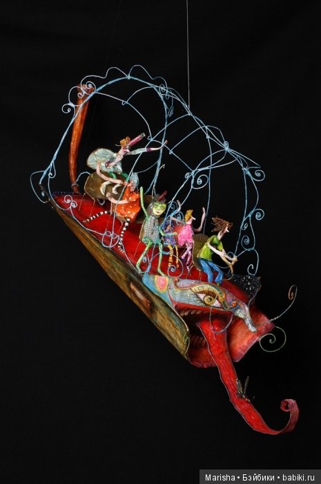 Uliana Billini. Работы из папье маше