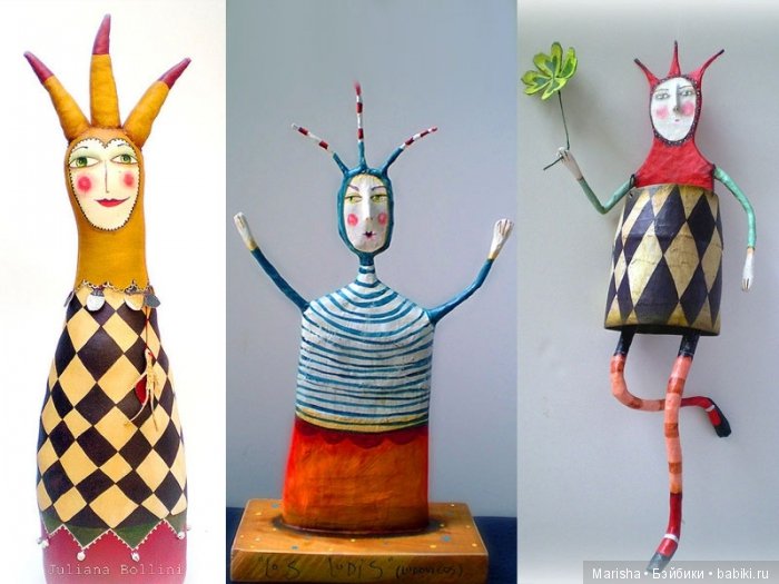 Uliana Billini. Работы из папье маше