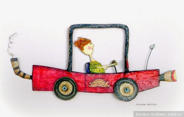 Uliana Billini. Работы из папье маше (фото 4)