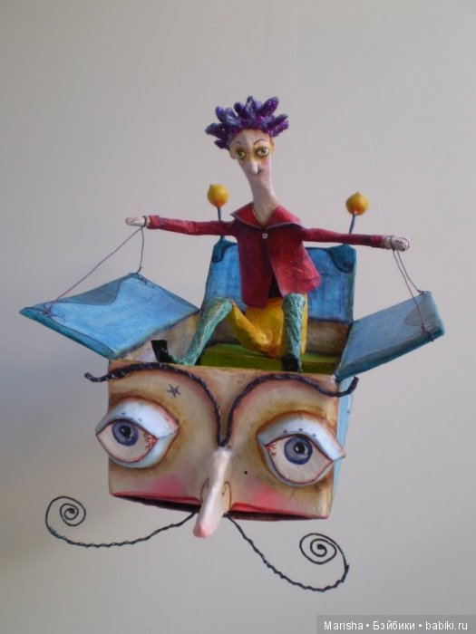 Uliana Billini. Работы из папье маше