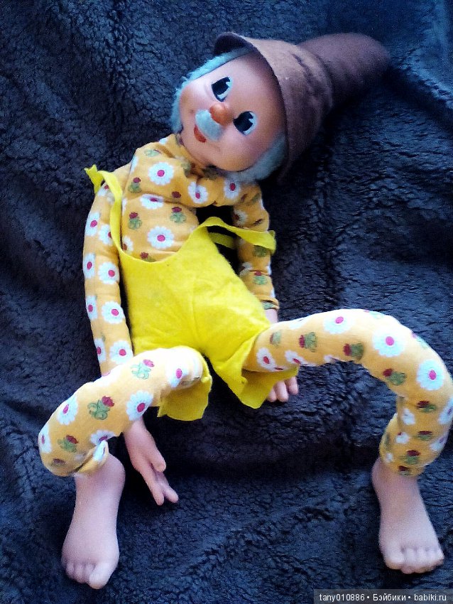 Мой весёлый, добрый гном — Игрушки СССР и советского детства: резиновые