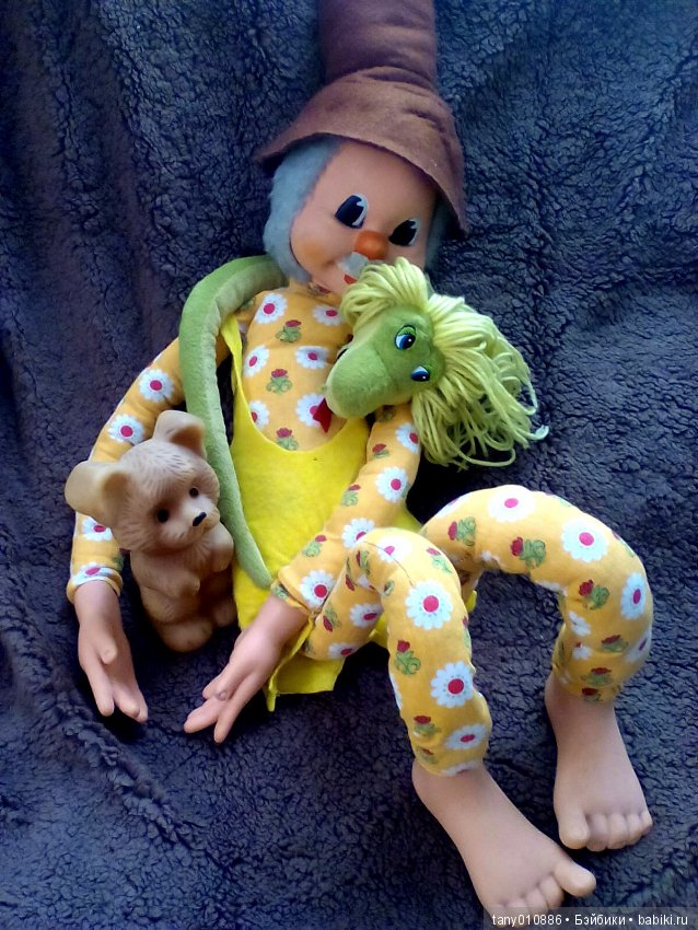 Мой весёлый, добрый гном — Игрушки СССР и советского детства: резиновые (фото 6)