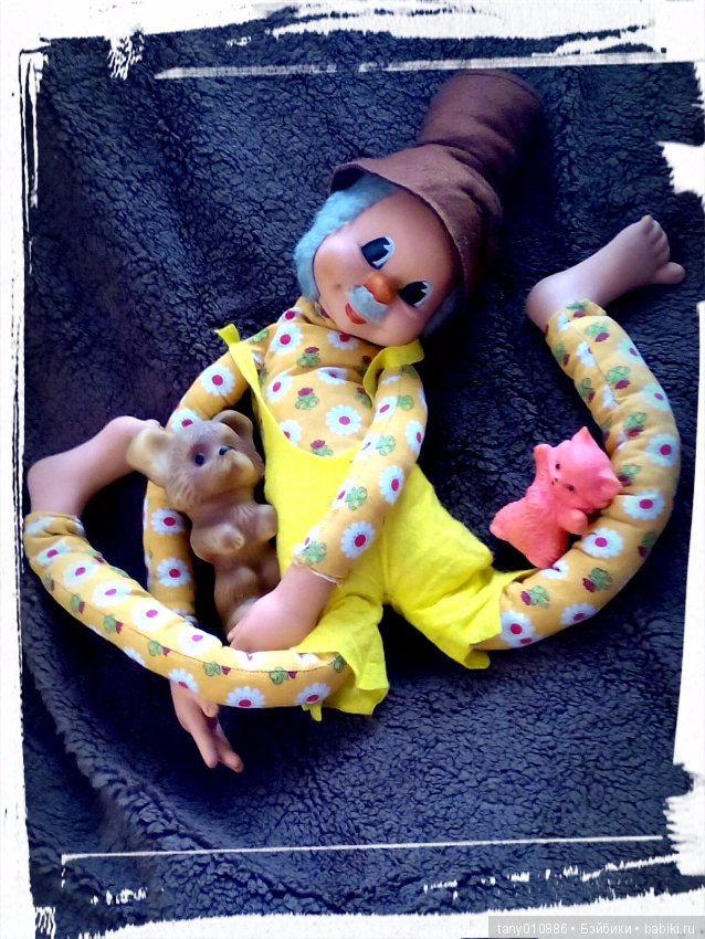 Мой весёлый, добрый гном — Игрушки СССР и советского детства: резиновые (фото 9)