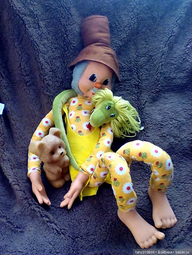 Мой весёлый, добрый гном — Игрушки СССР и советского детства: резиновые (фото 5)