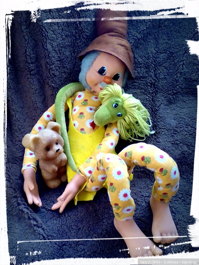 Мой весёлый, добрый гном — Игрушки СССР и советского детства: резиновые (фото 7)