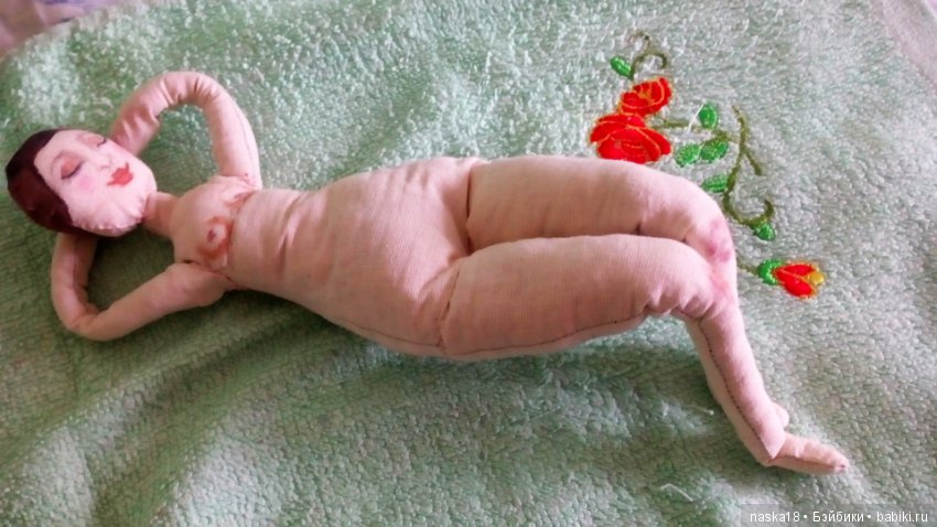 Мечтательная Соня. Кукла из ткани