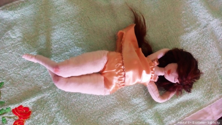 Мечтательная Соня. Кукла из ткани