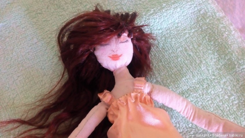 Мечтательная Соня. Кукла из ткани