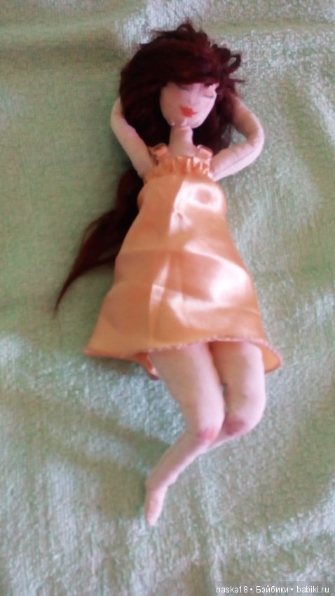 Мечтательная Соня. Кукла из ткани