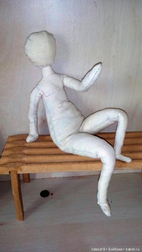 Мечтательная Соня. Кукла из ткани (фото 10)