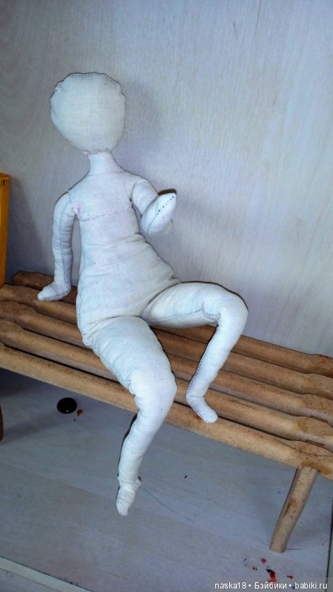 Мечтательная Соня. Кукла из ткани