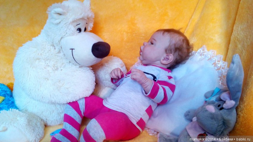 Малышка Элечка выполнена из лимитного молда Элис от Кейси Брайс (фото 5)