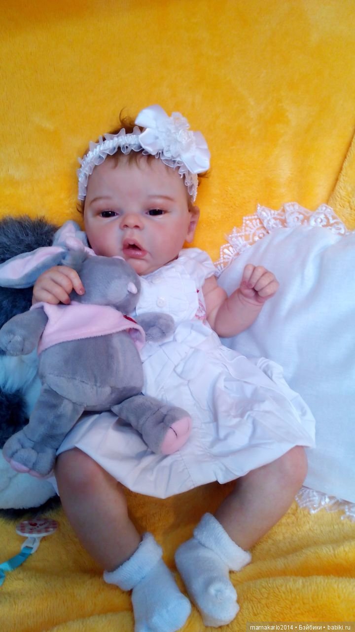 Малышка Элечка выполнена из лимитного молда Элис от Кейси Брайс (фото 6)