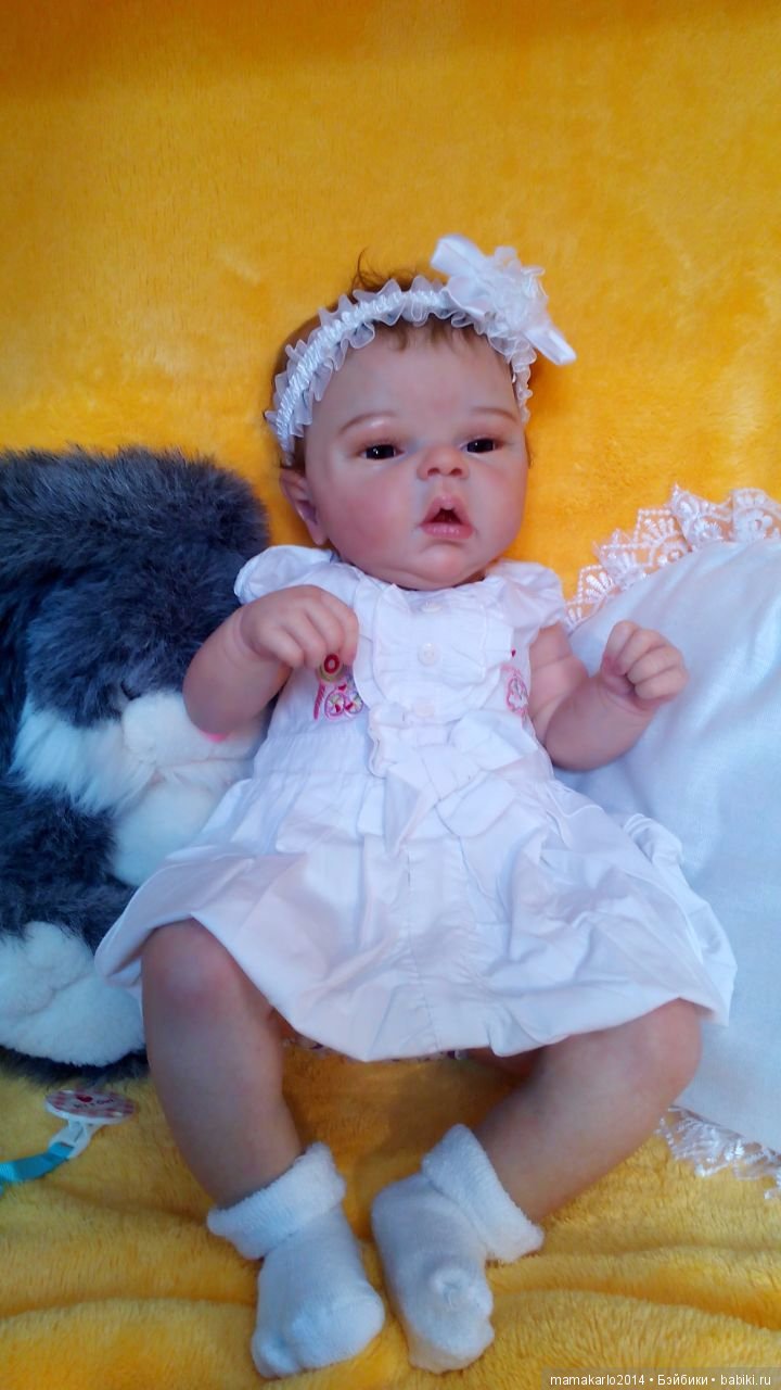 Малышка Элечка выполнена из лимитного молда Элис от Кейси Брайс (фото 4)
