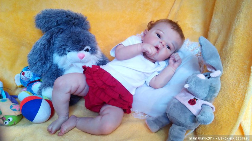 Малышка Элечка выполнена из лимитного молда Элис от Кейси Брайс (фото 2)