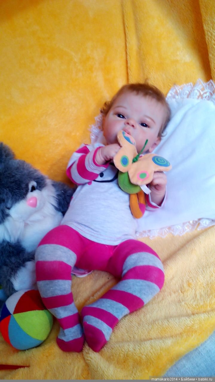 Малышка Элечка выполнена из лимитного молда Элис от Кейси Брайс (фото 10)