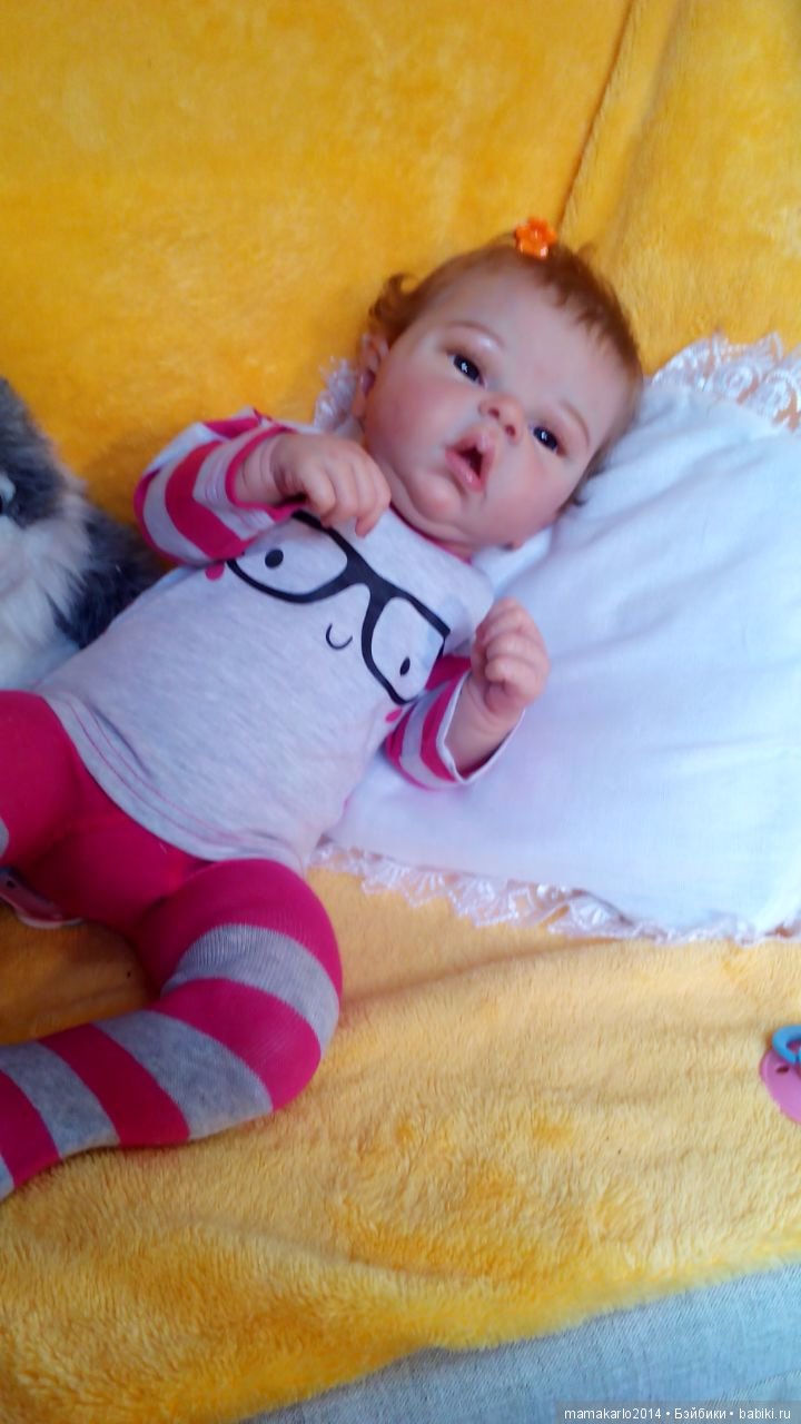 Малышка Элечка выполнена из лимитного молда Элис от Кейси Брайс (фото 9)