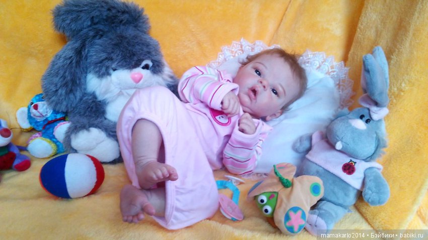Малышка Элечка выполнена из лимитного молда Элис от Кейси Брайс (фото 3)