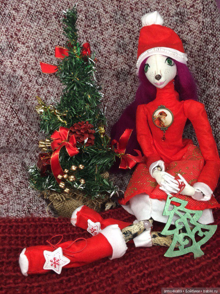 Вот и готовы мои новогодние кошечки-сестрички (фото 3)