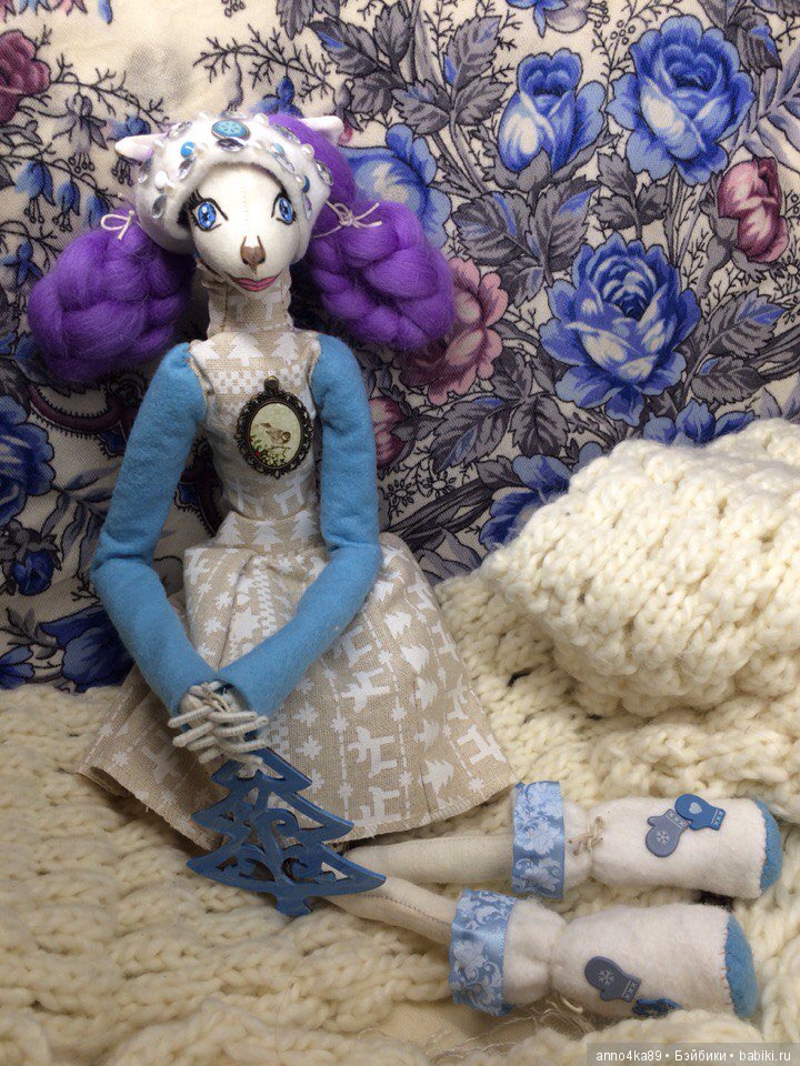 Вот и готовы мои новогодние кошечки-сестрички