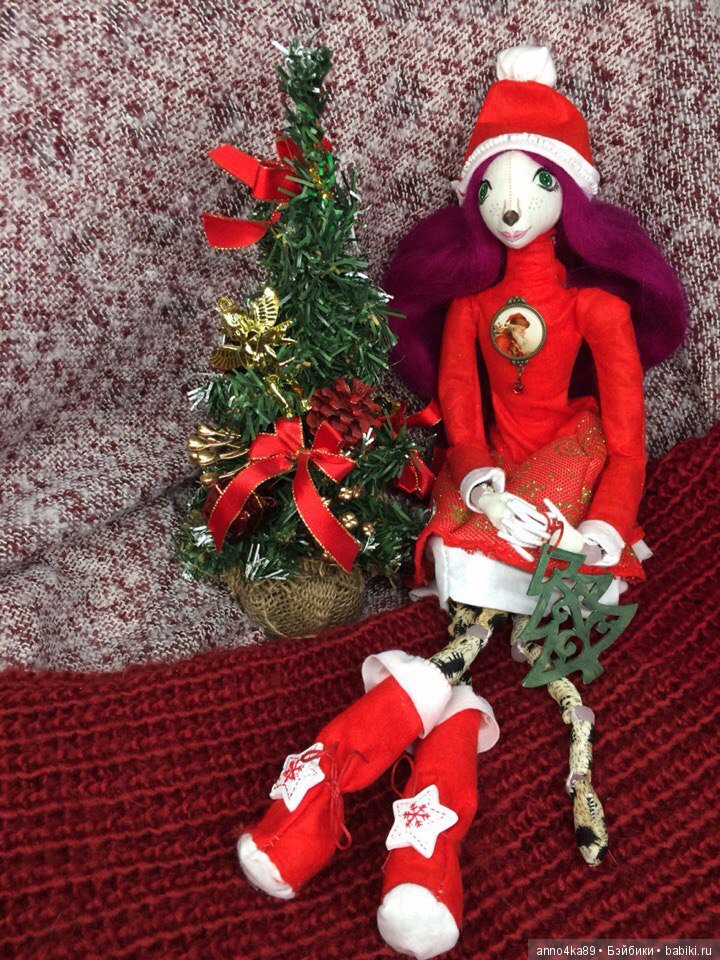 Вот и готовы мои новогодние кошечки-сестрички (фото 7)