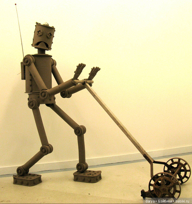 John Brickels и его дома и роботы из глины (фото 9)