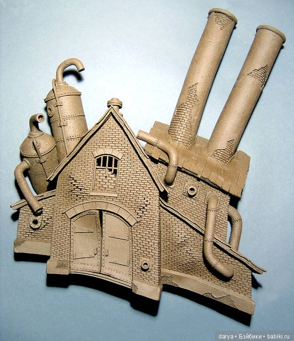 John Brickels и его дома и роботы из глины