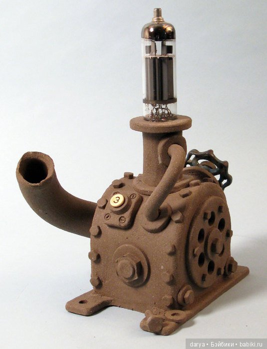 John Brickels и его дома и роботы из глины