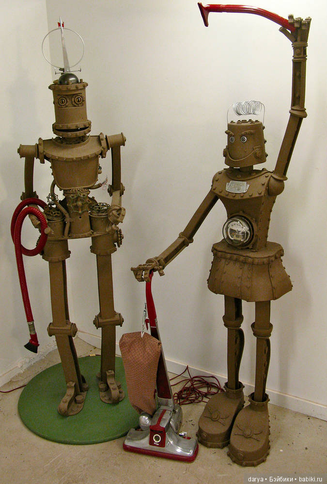 John Brickels и его дома и роботы из глины (фото 4)