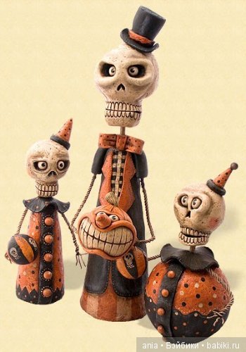 Авторские фигурки на Хэллоуин от DAVID H. EVERETT