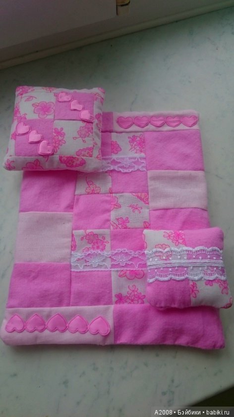 Миниатюра для кукол - Розовая нежность (фото 4)