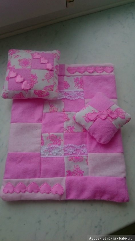 Миниатюра для кукол - Розовая нежность (фото 5)