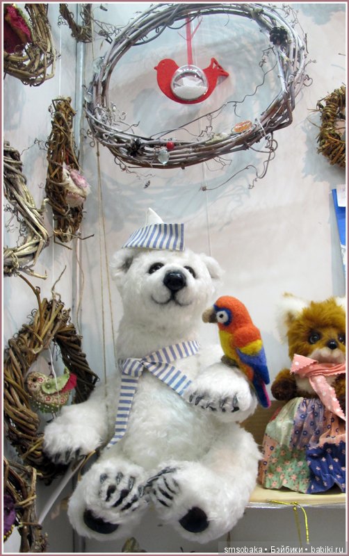 Выставка мишек на Тишинке - декабрь 2016. Hello Teddy