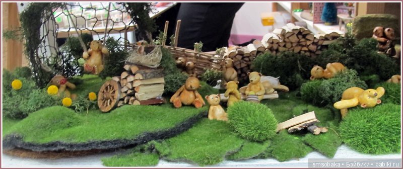 Выставка мишек на Тишинке - декабрь 2016. Hello Teddy