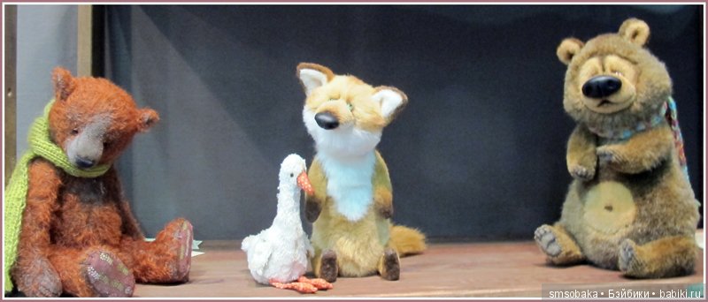 Выставка мишек на Тишинке - декабрь 2016. Hello Teddy