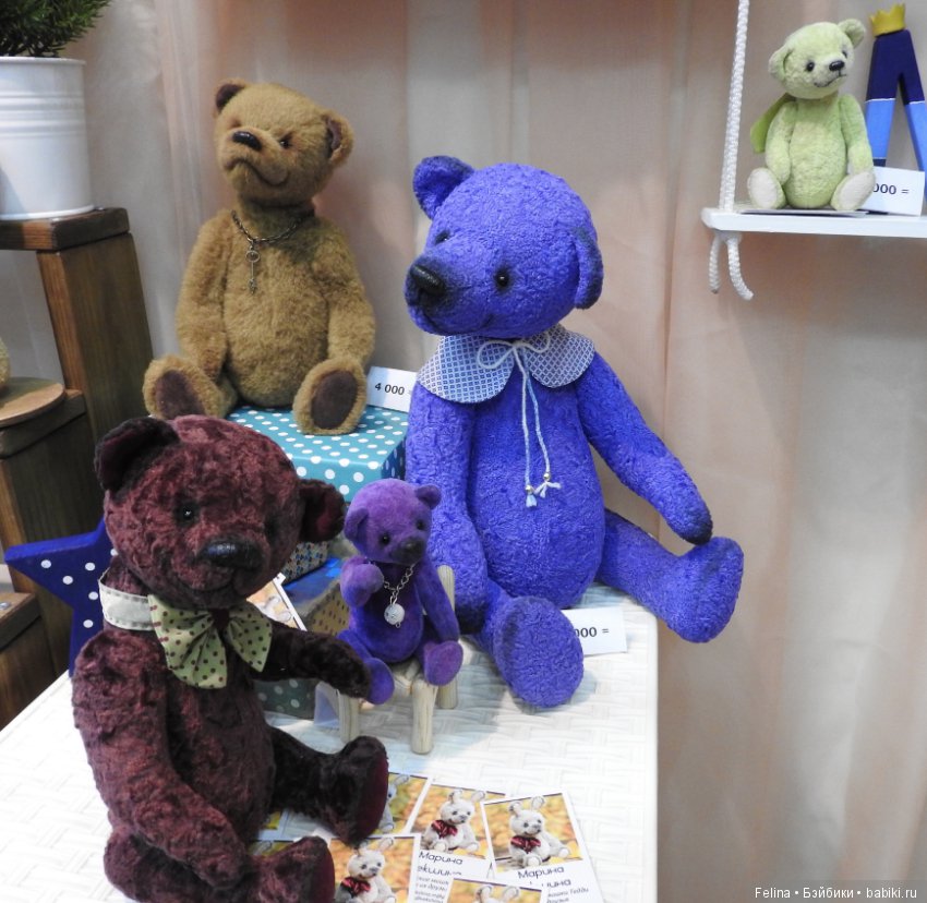Hello Teddy - коллекционные мишки, 2016. Фото