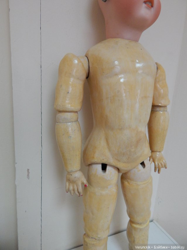 Кукла Русская - антикварная Шрайер и Фингергут. Нужна помощь по атрибуции тела на девочку (фото 5)