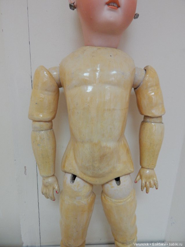 Кукла Русская - антикварная Шрайер и Фингергут. Нужна помощь по атрибуции тела на девочку (фото 3)